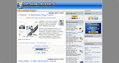 Desktop Screenshot of optional-necessity.com